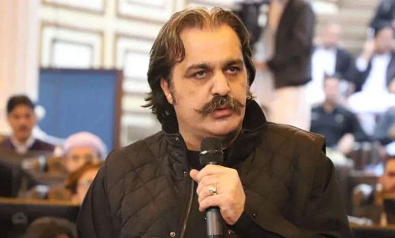 علی امین گنڈاپور کو اشتہاری قرار دینے کی کارروائی شروع 1 Ali amin 3
