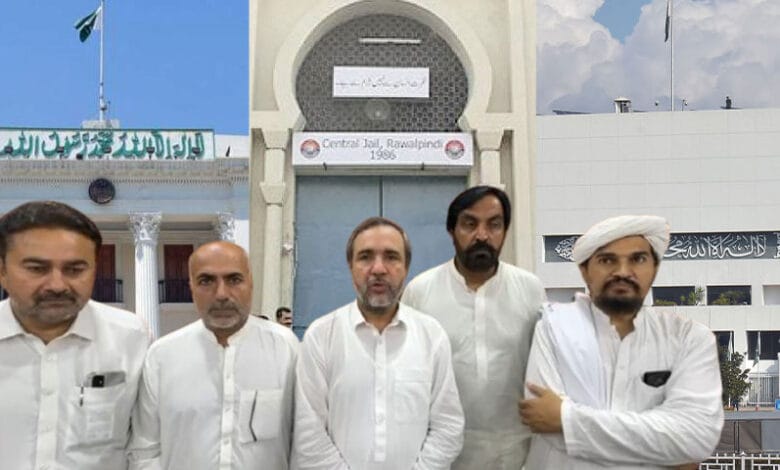 خیبرپختونخوا: بلدیاتی نمائندوں کا گنڈاپور کیخلاف اڈیالا جیل کے باہر احتجاج 1 KP Protest
