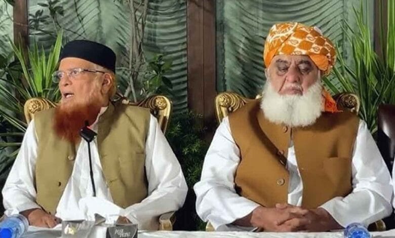 وفاق المدارس کا پورے ملک میں رابطہ مہم شروع کرنے کا فیصلہ 1 maulana fazal ur rahman mufti taqi usmani1734438220 0