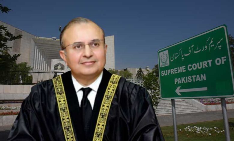 جسٹس منصور علی شاہ کا انٹرا کورٹ اپیل بینچ پر اعتراض 1 SC Justice Mansoor