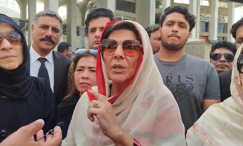 بھائی سے ملاقات کیلئے علیمہ خان کی درخواست منظور 1 aleema khan