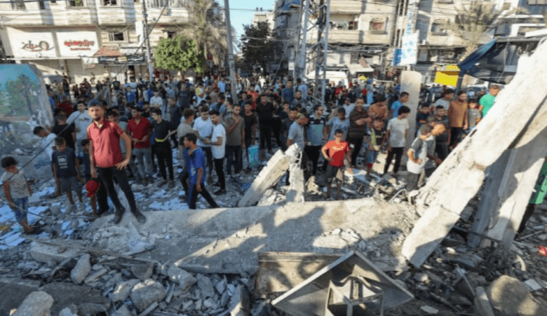 اسرائیل کا غزہ پرحملہ،بچوں سمیت 30فلسطینی شہید 1 news 1720337169 8589