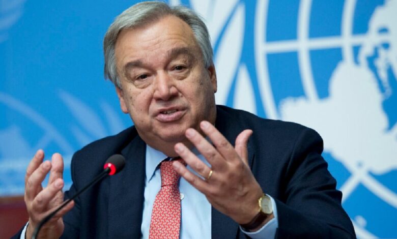 ٹرمپ کا بیان، اقوام متحدہ کی وارننگ 1 Antonio Guterres 1 1200x700 1