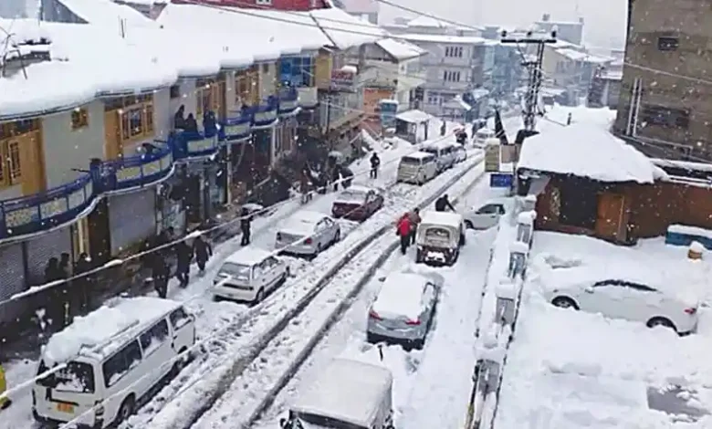 ملک بارش و برفباری، سردی میں اضافہ 1 Naran
