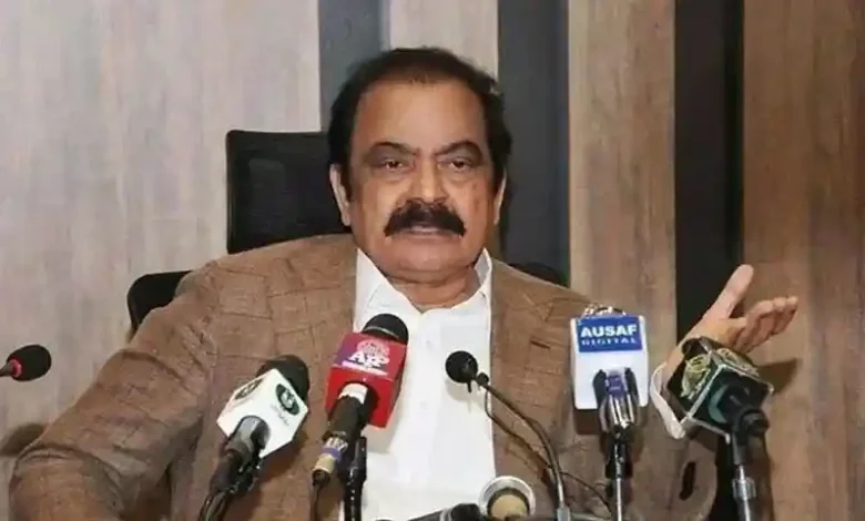 12 اکتوبر نہ آیا تو معاشی بحران ختم، رانا ثناء اللّٰہ 1 30200449016051b