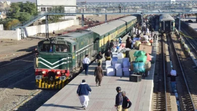 کراچی: کینٹ اسٹیشن پر کیفے بوگی میں آگ 1 کراچی