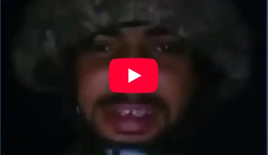 جنگی محاذ پر جاتے شیر کا ماں کے نام ویڈیو پیغام 1 Lion