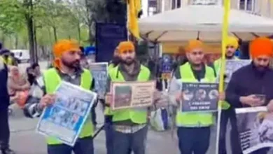 پاکستانی و سکھ رہنماؤں کی پیرس میں بھارت کیخلاف ریلی 3 news 1719307059 9260