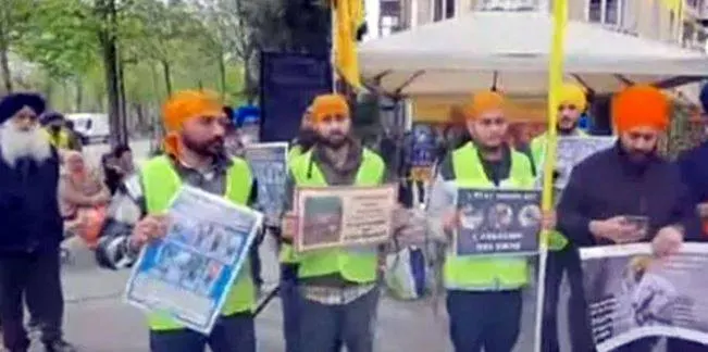 پاکستانی و سکھ رہنماؤں کی پیرس میں بھارت کیخلاف ریلی 1 news 1719307059 9260