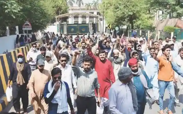 گرینڈ ہیلتھ الائنس ہڑتال، مریض بے حال 1 news 1746426854 7388