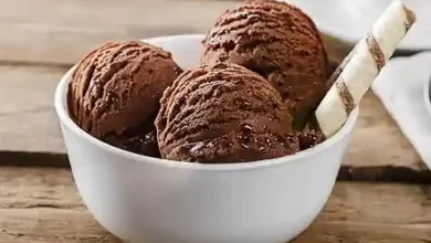 آئس کریم میں چھپکلی