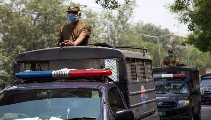 دہشتگردوں کیساتھ فائرنگ