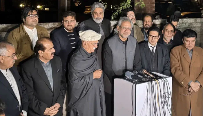 تحریک تحفظ آئین پاکستان کے عہدیداران کا اعلان 1 اپوزیشن