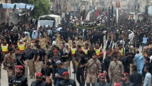 یومِ عاشور: ملک بھر میں مرکزی جلوس