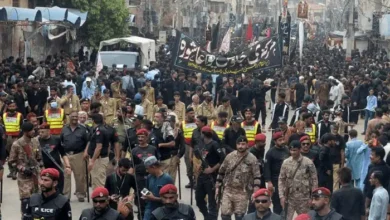 یومِ عاشور: ملک بھر میں مرکزی جلوس
