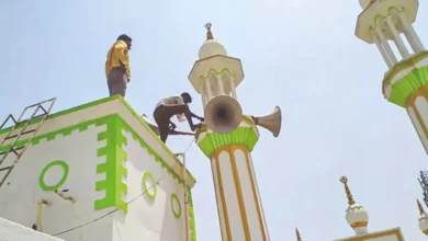 آذان پر پابندی