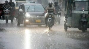 تیز بارش سے