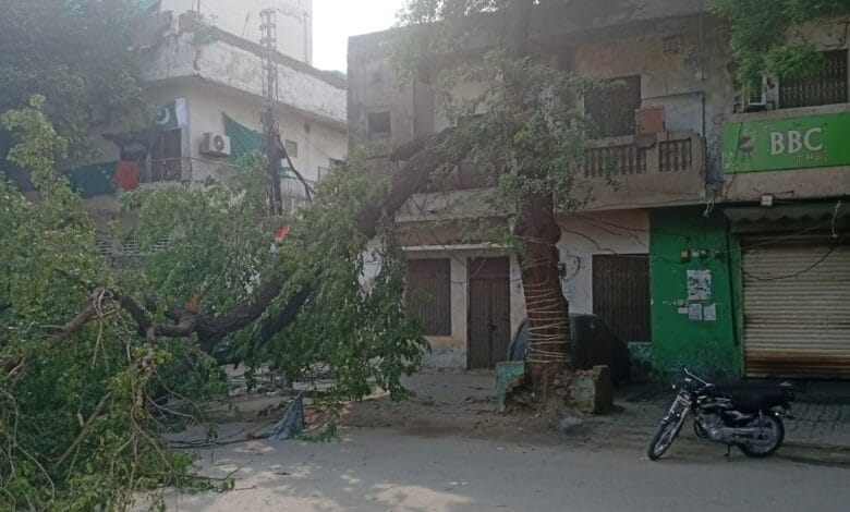 لاہور : بارش کی وجہ سے نقصان کا اندیشہ 1 IMG 20250818 WA0006