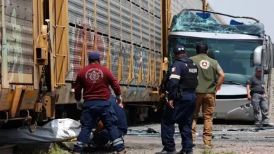 میکسیکو: ٹرین اور ڈبل ڈیکر بس میں تصادم، 10 ہلاک، 61 زخمی