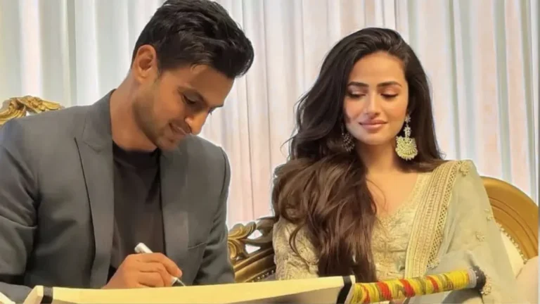 شعیب ملک اور ثنا جاوید