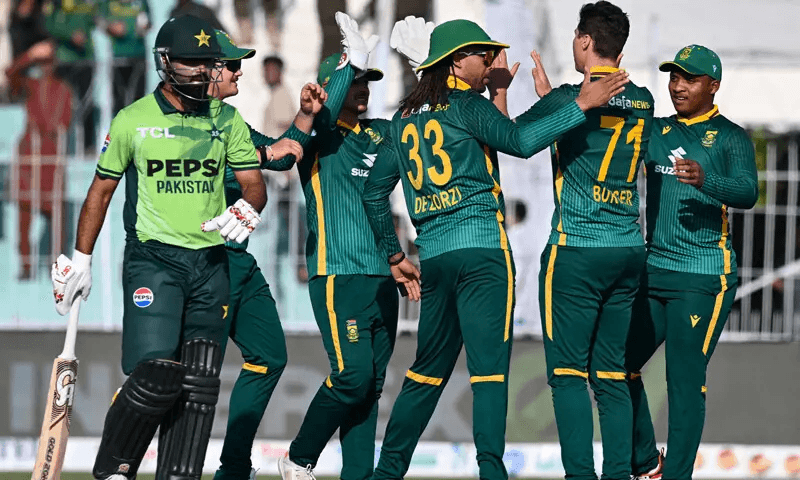 پاکستان نے جنوبی افریقہ