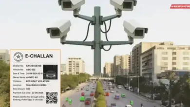 شہری کو چوری شدہ موٹرسائیکل کے ای چالان موصول 4 ای چالان