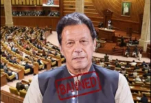 بانی پی ٹی آئی پر پابندی کی قرارداد منظور