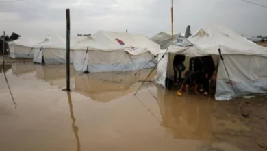 غزہ میں بارش کا قہر 5 غزہ میں بارش کا قہر