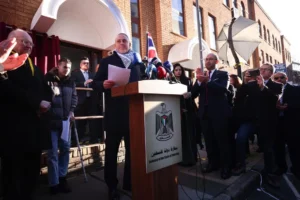 برطانیہ میں فلسطین کا سفارت خانہ کھل گیا